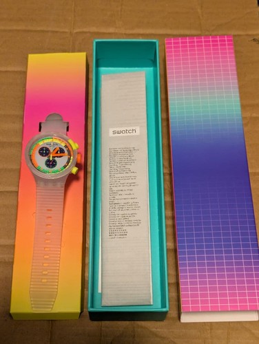 Swatch neon jelly sb02k100 - jelly,