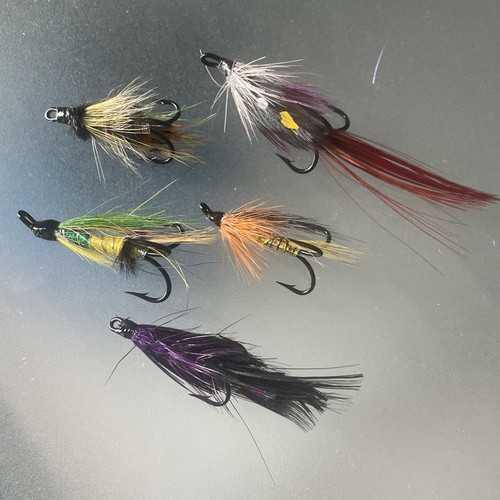 Joblot salmon fishing flies - joblot,