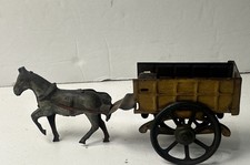 Antique German Tin Horse Drawn
