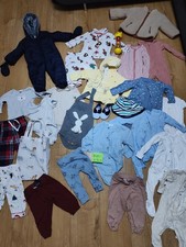 #451?Huge Bundle Of Baby Boy Clothes 6-9months NEXT GEORGE PRIMARK FRED&FLO