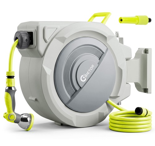 Retractable garden hose reel - hose,