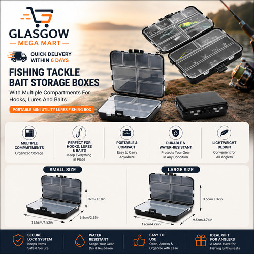 Fishing waterproof storage box - waterproof,