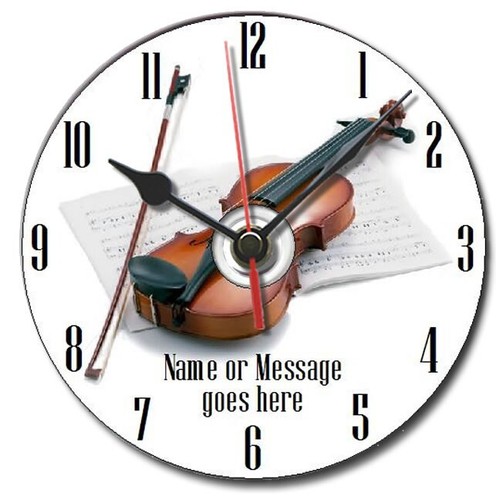 Violin gift clock - gift,
