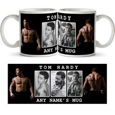 TOM HARDY PERSONALISED Ceramic Photo Mug Cup Tea Coffee Add Name Gift Idea New