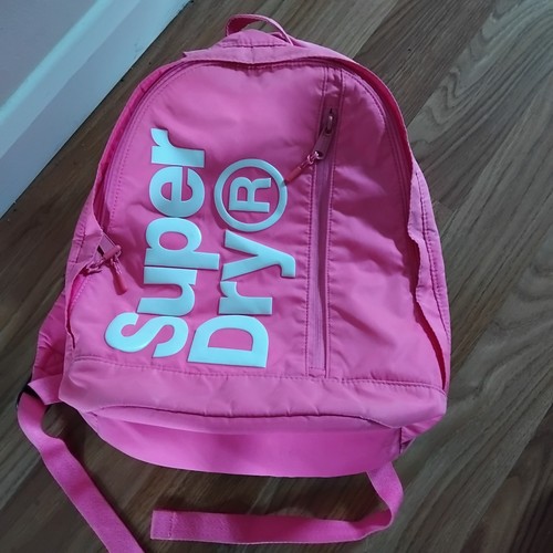 Super dry japan pink rucksack - pink,
