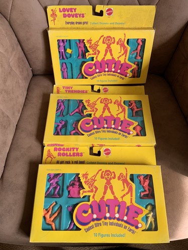 Vintage mattel cutie - mattel, figures