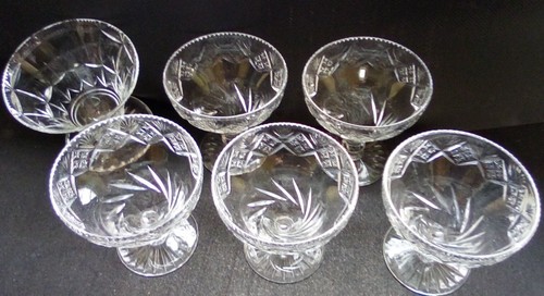 Vintage crystal footed - vintage,