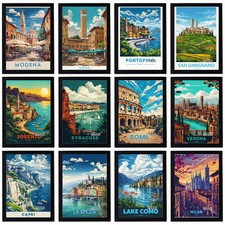 Vintage Travel Holiday Poster