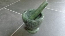PESTLE & MORTAR GREEN MARBLE