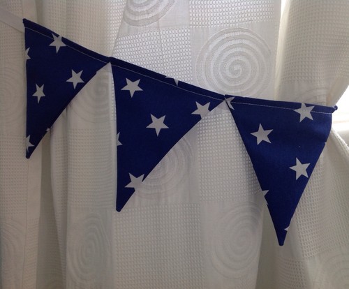 Bunting curtain nursery - bunting,
