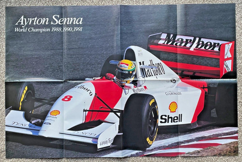 Ayrton senna final win vintage - ayrton,