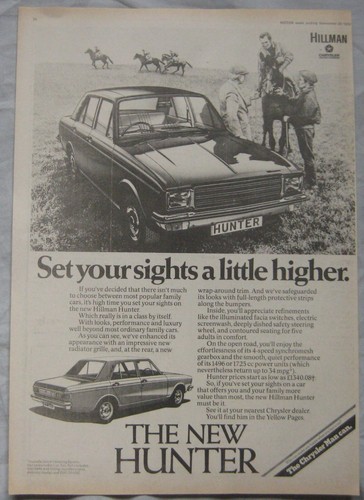 1974 hillman hunter original - 1974,