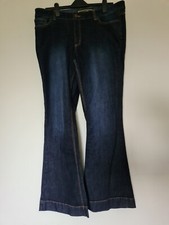 Butterfly Matthew Williamson Bootcut Women's Blue blend Jeans Size-16 Clasic 