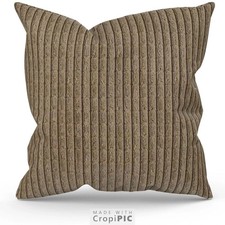 Pair Of Large Super Soft Jumbo Cord Cushions 18"(45x45cm)