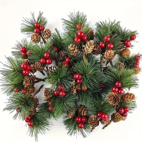 10x christmas artificial pine - 10x,