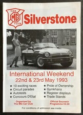 SILVERSTONE 22/23 May 1993  MG