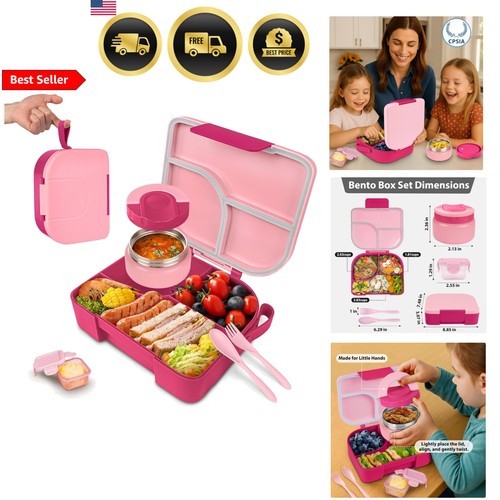 Kids bento box with thermos - box,