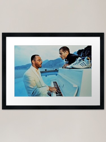 The big blue - big, framed