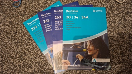 Arriva north west timetables - north,