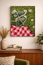 Converse Sneakers Painting