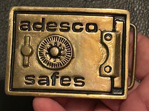 Vintage adesco safes belt - vintage,