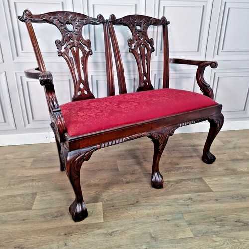 Antique bench chair - antique,
