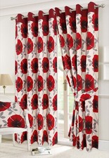Fully Lined Eyelet Curtains