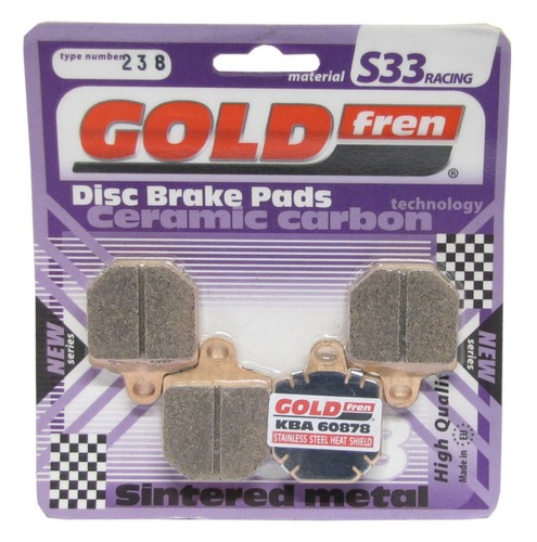 Goldfren s33 brake pads front - brake,