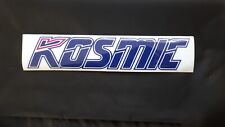 ORIGINAL THICK STRONG KOSMIC KART STICKER 255MM X 55MM GO KART ROTAX IAME NOS