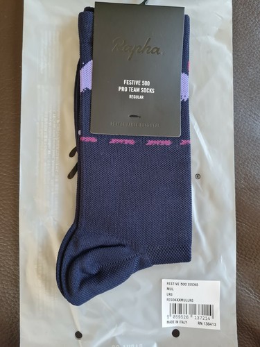 Rapha festive 500 socks 2021 - rapha,
