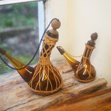 set of 2 vintage Porron