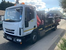 iveco eurocargo 120E190 Fassi hiab F85 crane.Euro 6 ulez lorry.