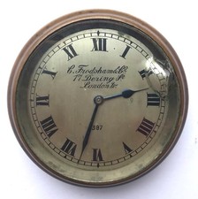 Stunning Charles Frodsham & Co London Brass Cased Car Clock Watch