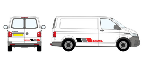 Transporter decals stickers - vw,