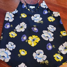 Womans Loft Brand Navy Tank