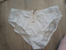Ladies white lyla lepel briefs