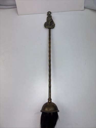 Vintage brass fireplace hearth - brass,