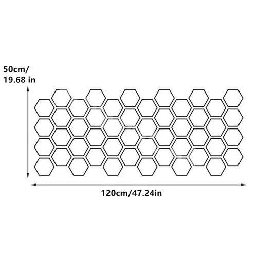 Car stickers hexagon honeycomb - stickers,