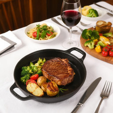 Cast Iron Shallow Casserole