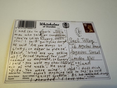 Leigh bowery postcard - leigh,