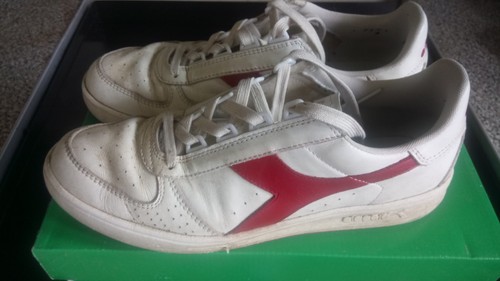 Diadora elite white red - b,