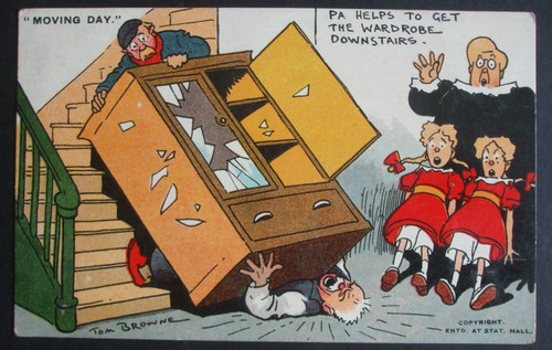 Tom browne comic moving day - browne,