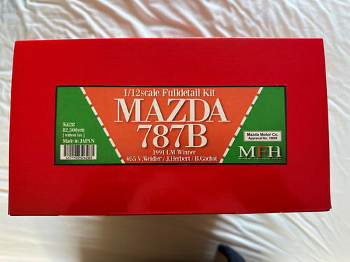 Mazda 787b model factory - mazda,