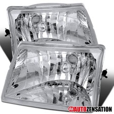 Headlights Headlamps Left &