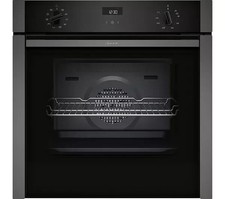Neff N50 B3ACE4AG3B Slide and Hide Electric Single Oven - 13amp Graphite (10903)