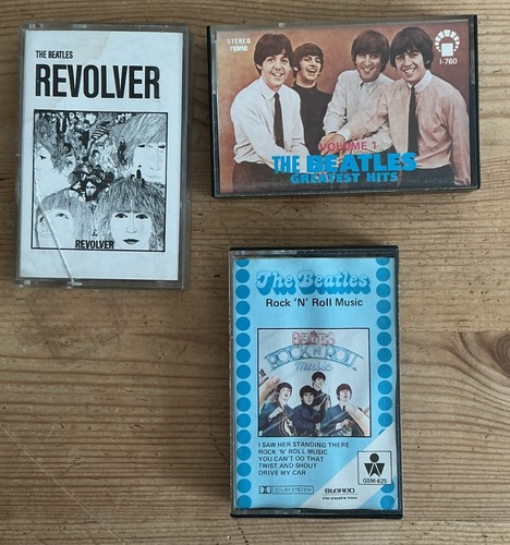 The beatles 3 cassette - beatles., x