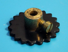 Meccano Sprocket  Wheel, 1 inch, black, part 96