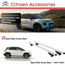 Roof Bars For Citroen C3 Aircross / Picasso Cross Bar Rack Easy Fit No Drill