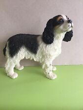 King Charles Spaniel Dog Figure,Spaniel Dog Ornament,Leonardo