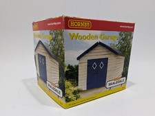 HORNBY SKALEDALE R8552  1:76/OO SCALE WOODEN GARAGE - SHED - MINT BOXED